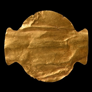Mesopotamian Gold Butterfly Bead
