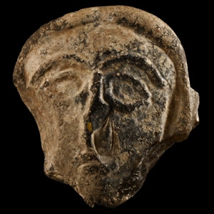 Byzantine Glass Face Appliqué