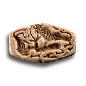 Jemdet Nasr Type Marble Stamp Seal