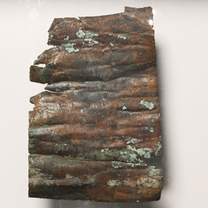 Aramaic Fragmentary Bronze Text Scroll