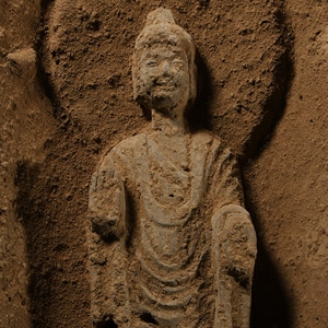 Chinese Northern Wei Buddha Brick