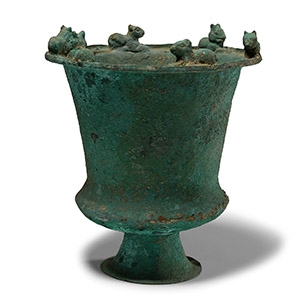 Cup with Animal Appliques