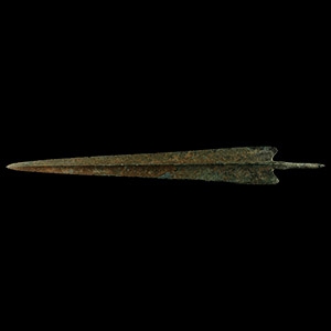 Large North-Western Persian Bronze Sword Blade