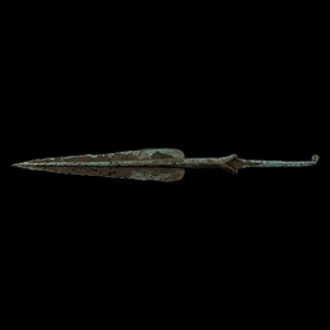 Marlik Type Bronze Tanged Spearhead