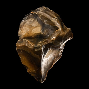 Stone Age Twydall Knapped Flint Proto-Handaxe