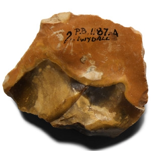 Stone Age Twydall Knapped Flint Scraper Tool