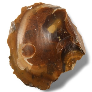 Large Stone Age Twydall Knapped Flint Scraper Tool