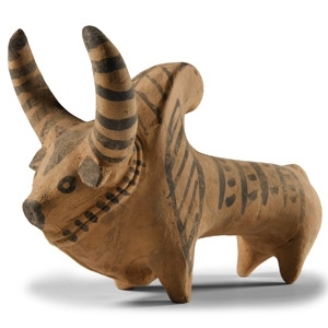 Indus Valley Style Terracotta Bull Figure