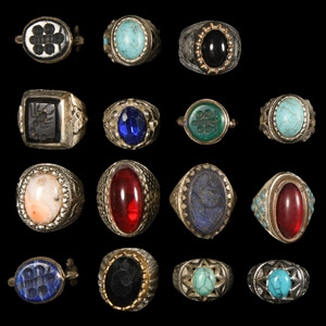 Silver-Coloured Metal Ring Collection