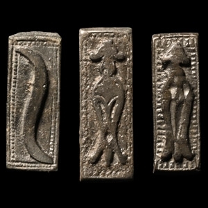 Roman Bronze Military Belt Mount Group