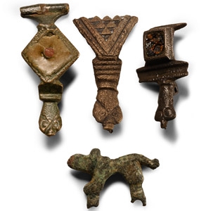 Roman Bronze Brooch Group