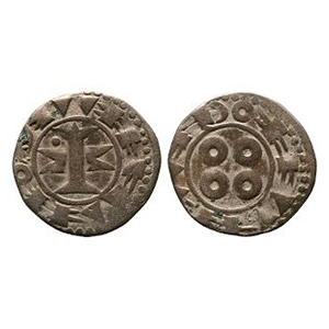 World Coins - Feudal France - Raymond of Melgueil - AR Denier