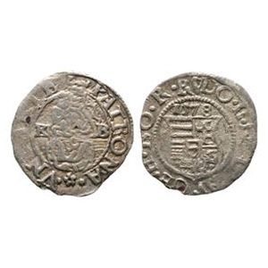 World Coins - Hungary - Rudolf II - 1578 - AR Denar