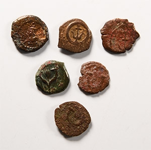 Ancient Roman Provincial Coins - AE Biblical Coin Group [6]
