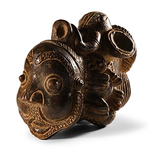 Pre-Columbian Style Pottery Figure