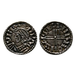 Anglo-Saxon Coins - Edward the Confessor - London/Deorman - AR Small Flan Penny