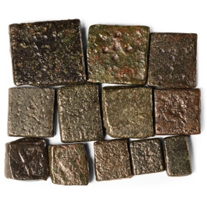 Byzantine Bronze Trade Weight Collection