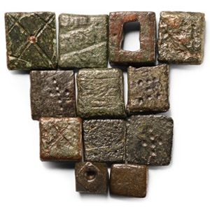 Byzantine Bronze Trade Weight Collection