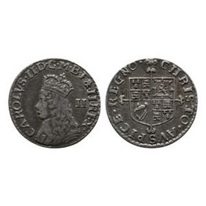Tudor to Stuart Coins - Charles II - Machine Made - AR Twopence