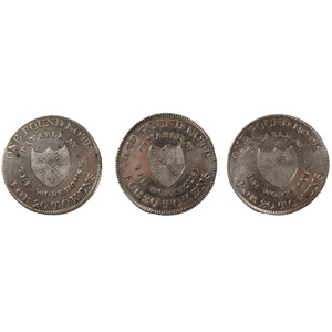 Tokens - Warwickshire - Birmingham Workhouse - AR Shilling Token Group [3]