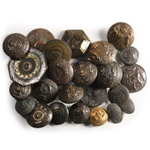 Post Medieval Bronze Button Collection