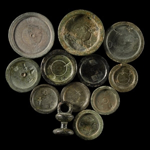 Post Medieval Bronze Trade Weight Collection