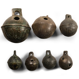 Post Medieval Bronze Crotal Bell Collection