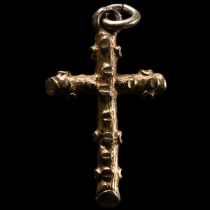 Post Medieval Silver Cross Pendant
