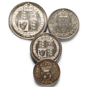 English Milled Coins - Victoria - 1887 - AR Coin Group [4]
