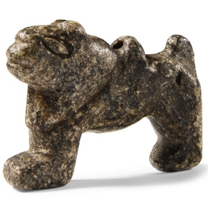 Western Asiatic Stone Lion Pendant