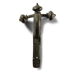 Roman Bronze Crossbow Brooch