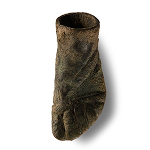 Roman Bronze Mercury Votive Foot