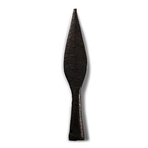 Medieval Iron Spearhead