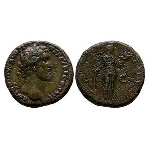 Ancient Roman Imperial Coins - Antoninus Pius - Fides AE Sestertius
