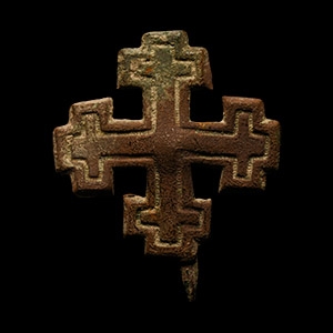 Medieval Bronze Knights Holy Sepulchre Badge