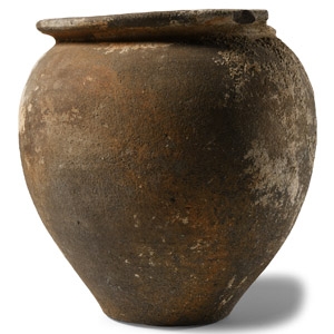 Roman Terracotta Piriform Storage Vessel