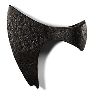 Viking Age Iron Long Bearded Axehead