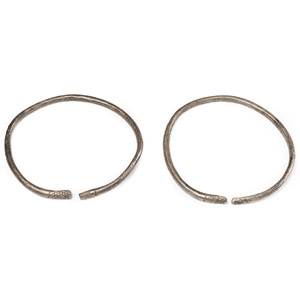 Roman Silver Bracelet Pair