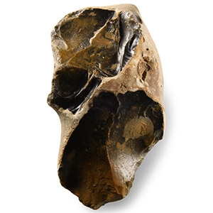 Massive Stone Age Happisburgh Type Knapped Flint Handaxe