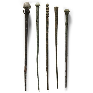 Luristan Bronze Dress Pin Collection