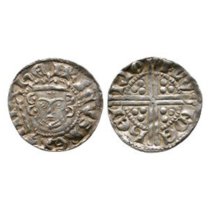 English Medieval Coins - Henry III - London / Henri - Voided Long Cross AR Penny