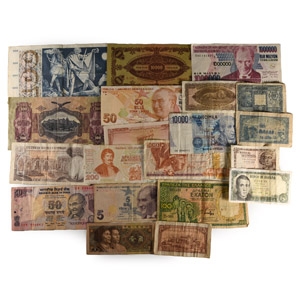 Banknotes - Group of Mixed Banknotes [20]