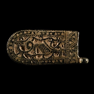 Byzantine Belt Mount with Animal