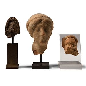 Classical Terracotta Head Group