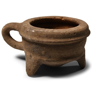 Greek Tripod Vessel with Handle