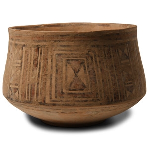 Indus Valley Decorated Terracotta Bowl