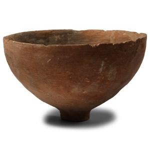 Trans-Jordan Polished Terracotta Bowl