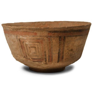 Indus Valley Decorated Terracotta Cup