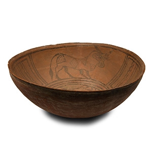 Indus Valley Painted Terracotta Bowl