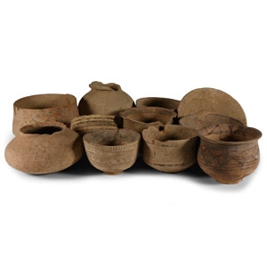 Greek and Other Terracotta Pottery Group